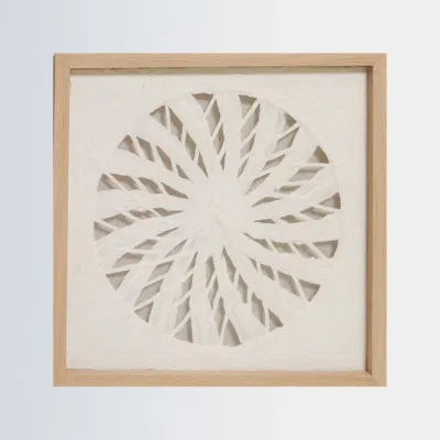 2023 MDF personalizzato Shadow Box immagine Foto incorniciata fiore parete Cornice di decorazione della carta