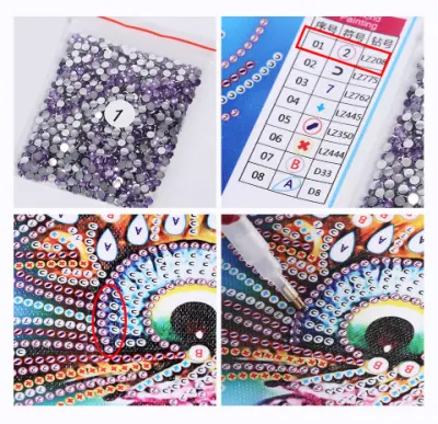 5D DIY moderno Moda tela Art Fiore Fish Seape Diamond Pittura
