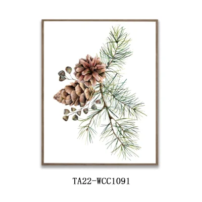 Decorazioni parete Painting coni di pino su legno decorazione domestica dipinta Antiche lettere Europa incantevoli Angeli dipinti di Wall Art