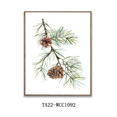 Decorazioni parete Painting coni di pino su legno decorazione domestica dipinta Antiche lettere Europa incantevoli Angeli dipinti di Wall Art