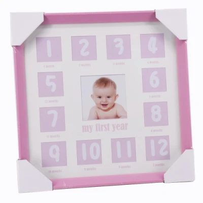 Vendita a caldo nuovo plastica Arrivial 12 mesi cute Baby foto Telaio