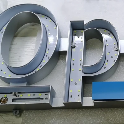 Segnaletica LED a iniezione ABS personalizzata cartelli aperti per il negozio
