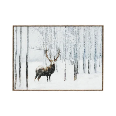 Natale vigilia Wall decorazione Art tela Stampa Wall Art Pittura Arredamento domestico