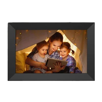 Display IPS LCD Digital Photo Frame da 10.1&quot; montabile a parete Cornice digitale con presentazione automatica