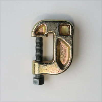 Clip per ponteggi con morsetto a C con cornice Golden Zincatura