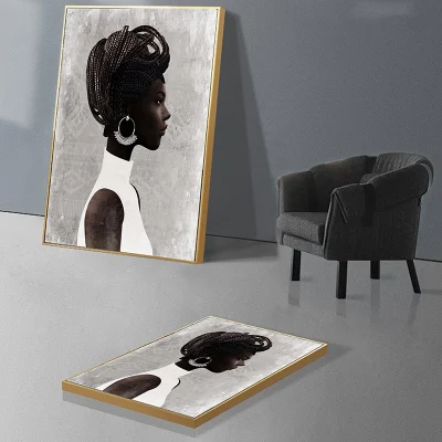 Arte decorativa di stampa di parete di decorazione domestica pittura ad olio di decorazione fatta a mano