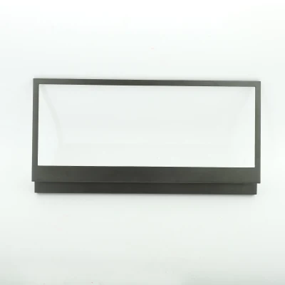 Telaio in alluminio dello schermo del display dell&prime;auto, ossidazione nera