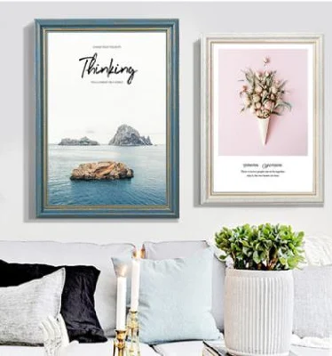 Grande cornice American Wall Photo Frame 20 pollici 16 Pollice 18 pollici 14 pollici 4 aperto 8ka4a3 europeo creativo Pittura