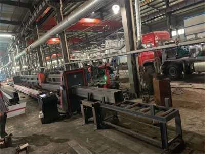 Macchina da taglio al plasma CNC Robot macchina da taglio profilo per acciaio Telaio struttura in acciaio pesante