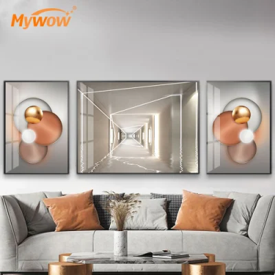 3D Modern Abstract Style Art Work dipinto ad olio per la casa Decorazione