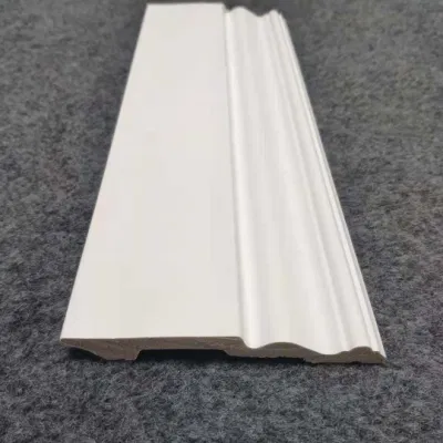 Protezioni per battiscopa da parete in schiuma bianca impermeabili per interni Decorazione