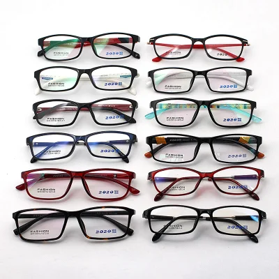 Prezzo all&prime;ingrosso pronto magazzino Prezzo a buon mercato assortito acetato TR90 metallo Eyeglasi Montatura occhiali ottici montatura occhiali per occhiali