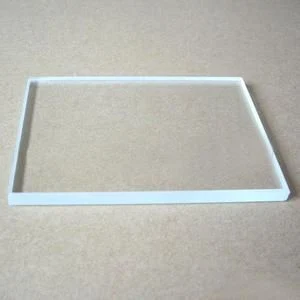 Foglio in vetro trasparente galleggiante da 1,8 mm 2 mm per cornice fotografica Vetro