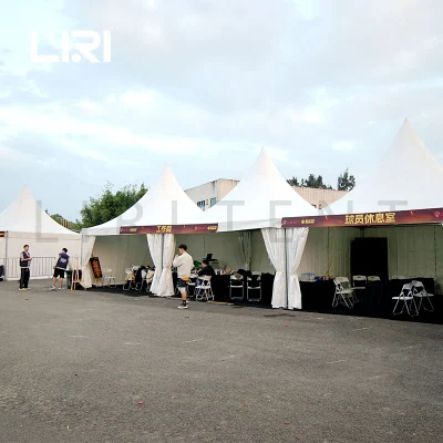 Telaio in alluminio Bianco PVC 3mx3m tettoia chiusa Gazebo tenda pagoda