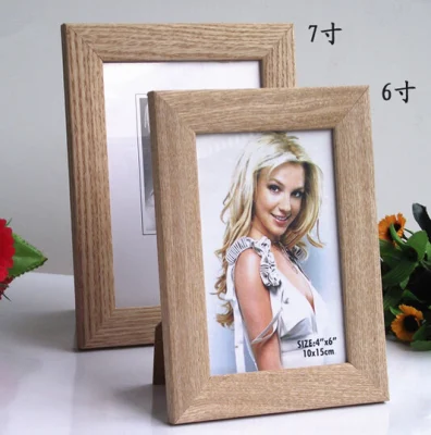Natura Walnut Wood Famiglia matrimonio Foto cornice display