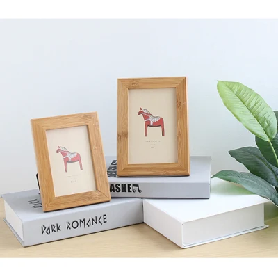 Personalizzata Argento quadrato economici lungo incisa Rovere ovale unico bambino Cornice fotografica Box Picture