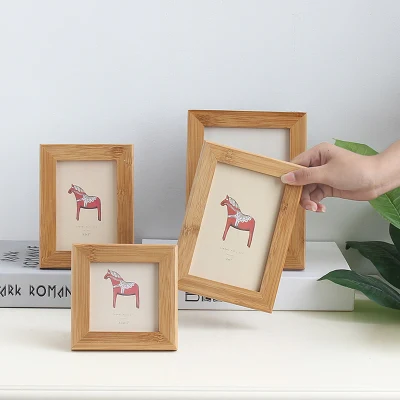 Personalizzata Argento quadrato economici lungo incisa Rovere ovale unico bambino Cornice fotografica Box Picture