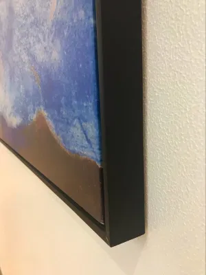 Cornice a olio da 60*90cm e tela a olio