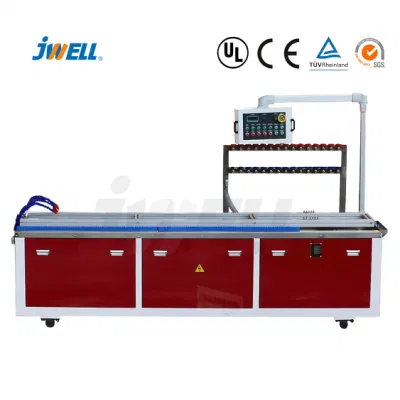 Jwell Prezzo estrusore plastica telaio PS/MBBR/LED copertura leggera/ bordo PVC Bordatura/ Profilo finestra/macchina per la creazione di angoli in PVC