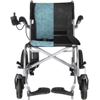 Sedia a rotelle elettrica di alta qualità con struttura in lega di alluminio e batteria rimovibile Per Disable People (Disabilita persone