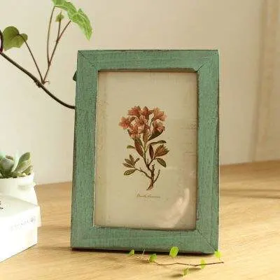 Prezzo fabbrica Vendita a caldo Vintage Distilled legno/legno Foto cornice