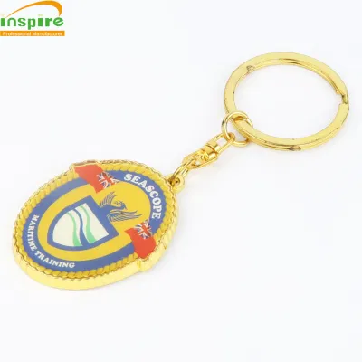Portachiavi promozionale personalizzato in lega di zinco e metallo per cornice fotografica Souvenir regalo