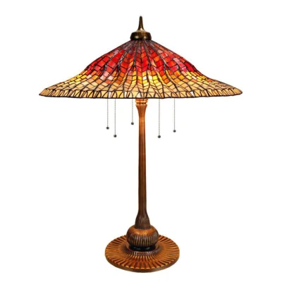 retro lampada decorativa creativa di vetro macchiato di Tiffany di arte della barra 12inch