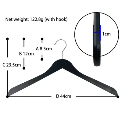 9004h Hanger Hanger Hanger Coat Hanger -44cm