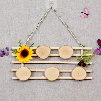 Legno muro decorazione muro decorazione legno massiccio Hanging House Arredamento
