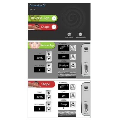 Salone di bellezza uso radio frequenza RF Skin Terring Slimming Machine Sagomatura del corpo