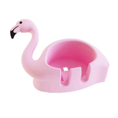Supporto per spazzolino Cartoon Organizzatore in plastica ABS a 2 fori staffa per montaggio a parete Wbb18497