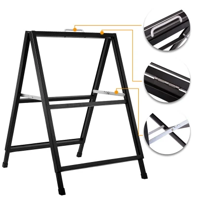 Cartello pubblicitario Sandwich Board Insegne clip in alluminio Snap Frame