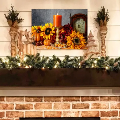 Tela Stampa parete Arte Autunno autunno zucca per la parete domestica Camera da letto decorata
