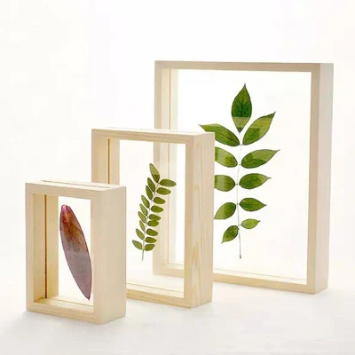 Cornice fotografica di legno semplice nuovo cornice foto di legno immagine di Natale Cornice fotografica per Tavola alta qualità personalizzata legno quadrato Art Cornice fotografica Shadow Box