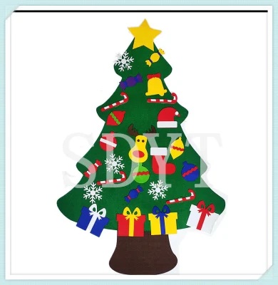 2020 FaiDaTe Ornament Wall Hanging feltro albero di Natale decorazione per Bambini