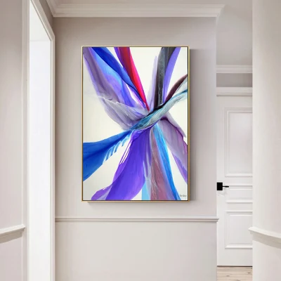 Astratto Wall Art pittura Custom Cheap Home Hotel decor Modern Semplice decorazione artistica colorata tela Wall Art