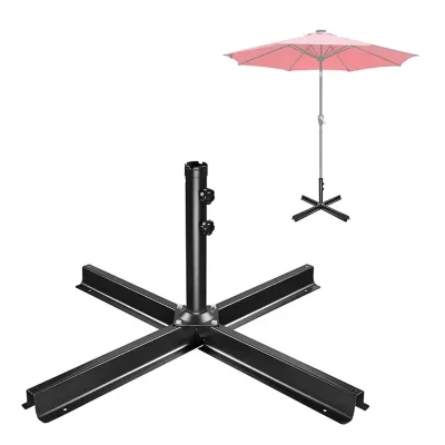 Ombrello patio con stativo in ghisa bronzo per impieghi pesanti da 50 kg Base per esterni