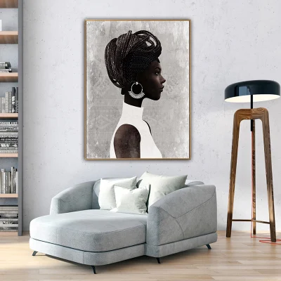 Arte decorativa di stampa di parete di decorazione domestica pittura ad olio di decorazione fatta a mano