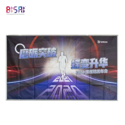 Cina Commercio all&prime;ingrosso personalizzata alta qualità Hanging Pubblicità parete PVC vinile Visualizza banner