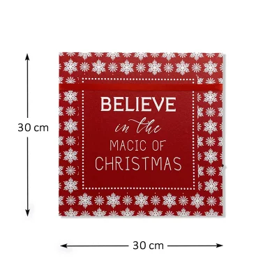 Natale LED tela Wall Art decorazioni casa Natale regalo di festa Visualizzazione immagini