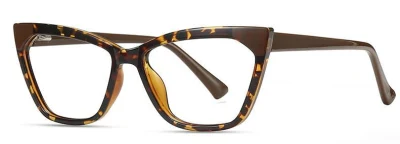 Forma piccola degli occhi Cat con tempie corte Candy Solid E Crystal Colour assortiti stock TR90 Donne Cornici ottiche