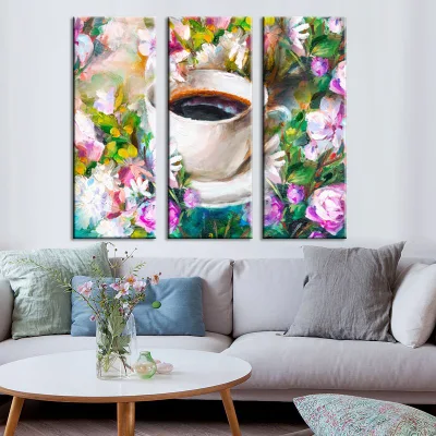 Factory Wholesale Custom Canvas Prints Set Wall Art dipinti ad olio Stile