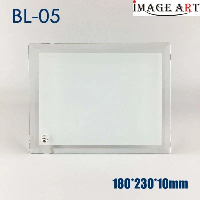 Cornice in vetro trasparente sublimazione 180*230*10mm 20 PZ/cartone Bl-05