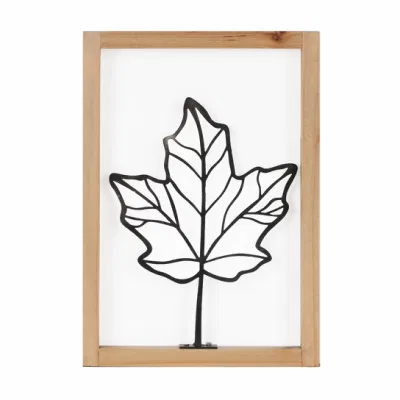 Monstera legno muro Arte Trittico soggiorno Wall Art cornice Per decorazione domestica