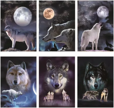 3D ANIME lenticolare Stampa Wall Art of lenticolare foglio Home Poster decorazione immagine illusione ottica
