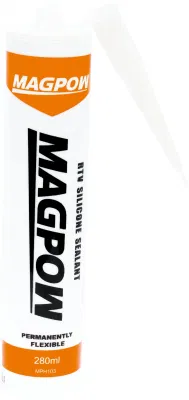 Sigillante al silicone per impieghi generali standard in vetro acetico per telai di finestre Colla