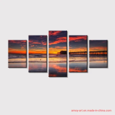 Sunrise Wall Art decor Picture Canvas Stampa su tela
