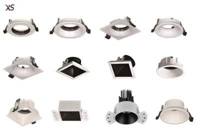 Cornice per finiture quadrate da incasso GU10 MR16 G5.3 per faretto a LED Luce spot