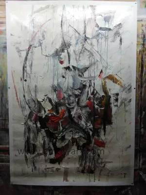 Grande tela Arte Abstract dipinti ad olio di Handmade for Wall Arredamento