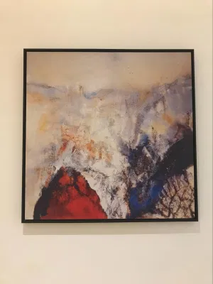 Cornice a olio da 60*90cm e tela a olio